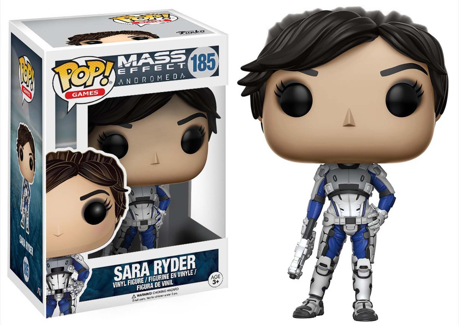Funko Pop! Mass Effect Andromeda - Peebee With Gun: Figurina In Vinile Da Collezione, Altezza 10 Cm, Confezione Originale #13717