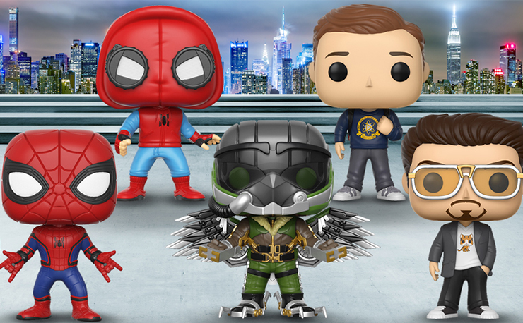 spider man homecoming pop vinyl