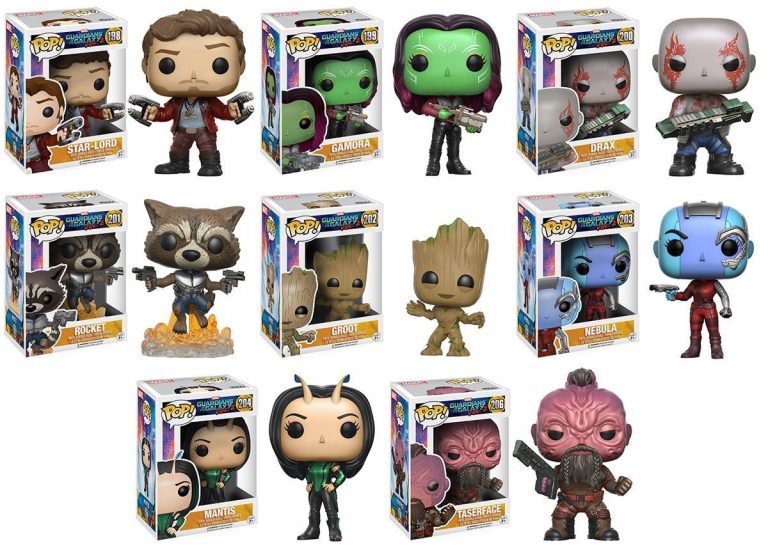 Guardians of the Galaxy Vol 2 POP! Figures by Funko