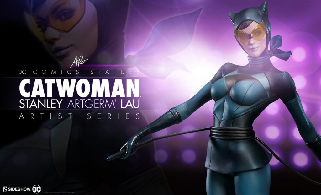 artgerm catwoman statue