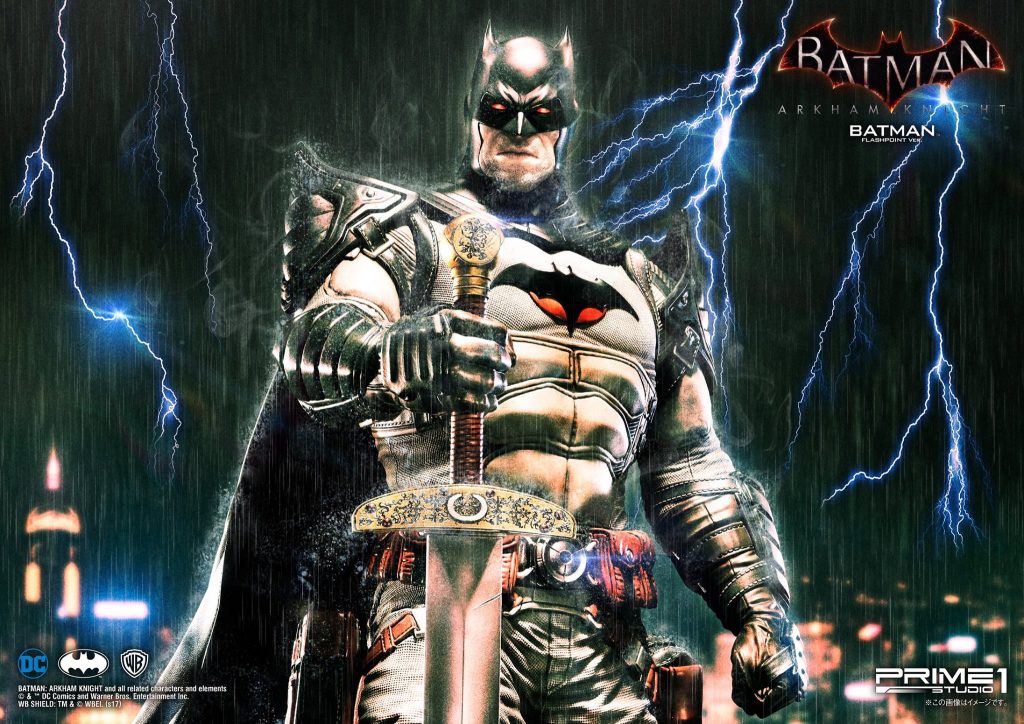 flashpoint batman statue