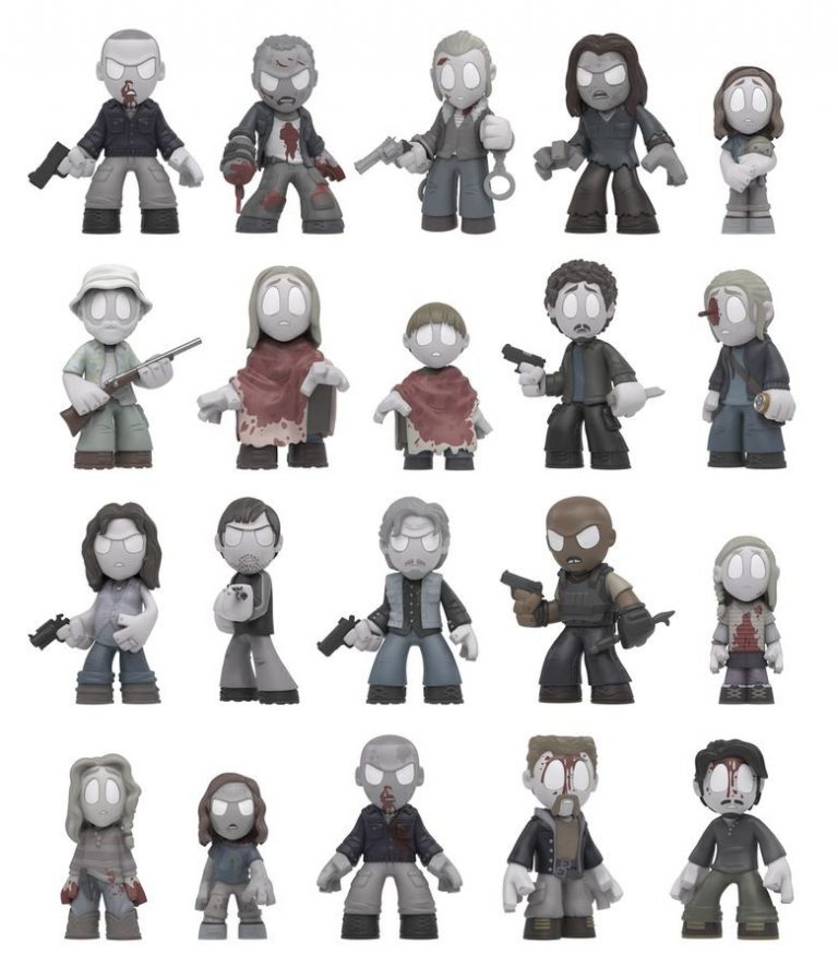 The Walking Dead Mystery Minis by Funko