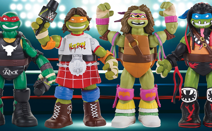 wwe ninja turtles