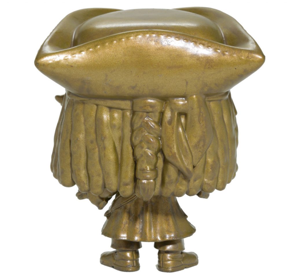 jack sparrow funko pop gold