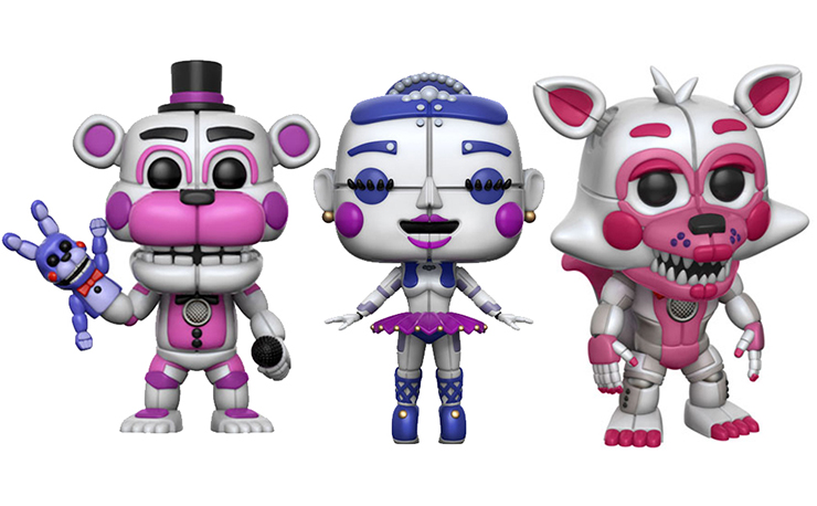 funko pop fnaf funtime freddy