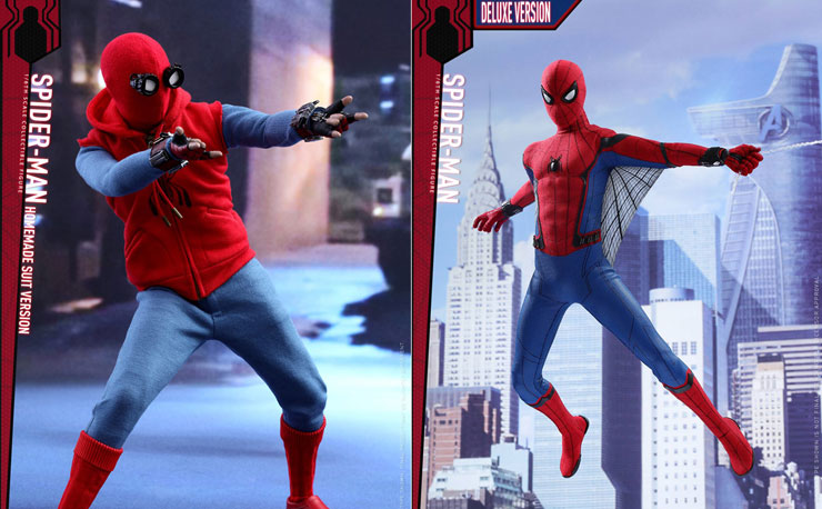 hot toys spider man homecoming tech suit