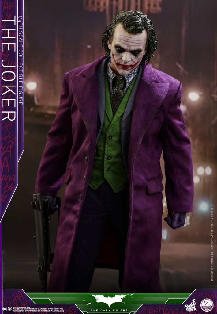 The Dark Knight The Joker Figure by Hot Toys | ActionFiguresDaily.com