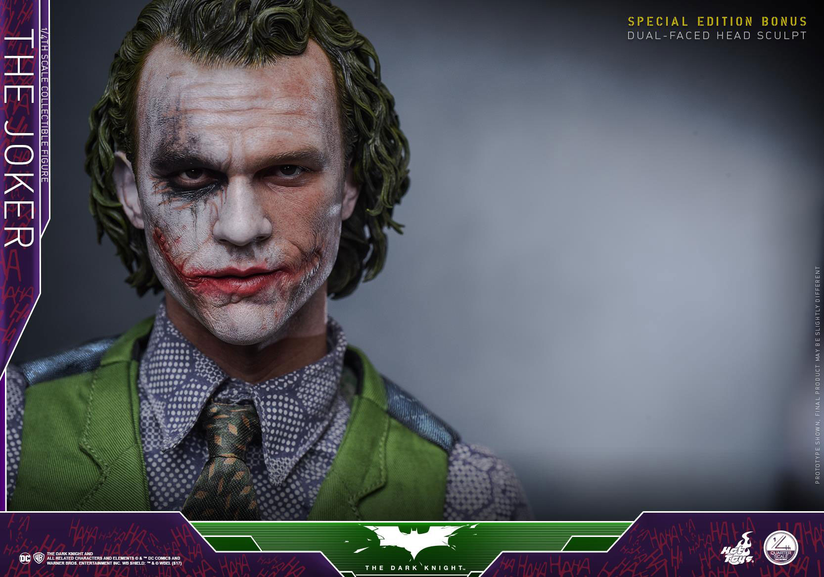 The Dark Knight The Joker Figure by Hot Toys | ActionFiguresDaily.com