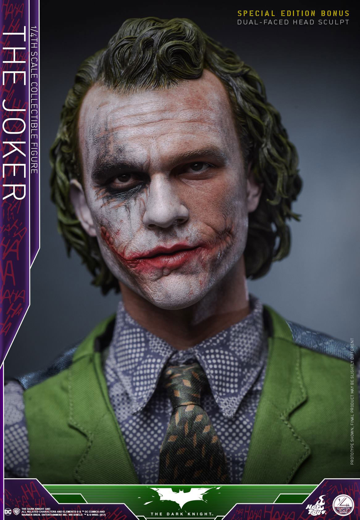 The Dark Knight The Joker Figure by Hot Toys | ActionFiguresDaily.com