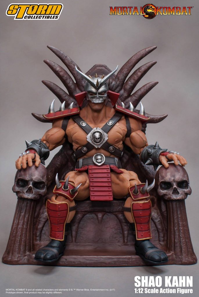 Mortal Kombat Shao Kahn Action Figure by Storm Collectibles