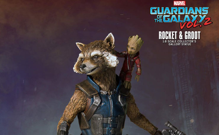 Marvel Guardians Of The Galaxy Vol. 2 - Star-Lord Collectors Gallery Statue