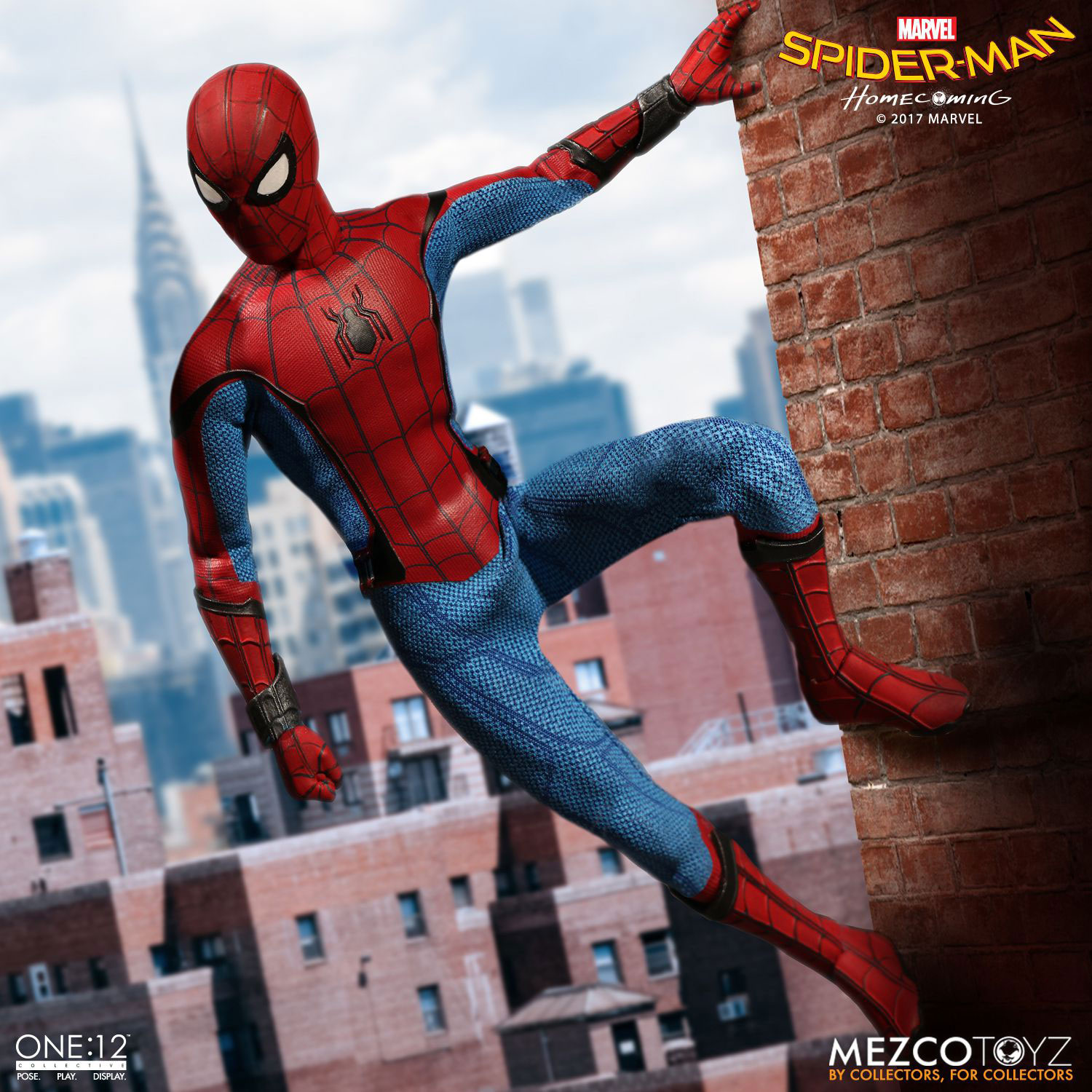 Spider-Man Homecoming One:12 Collective Action Figure by Mezco Toyz ... - SpiDerman Homecoming Mezco One 12 Collective Action Figure 3