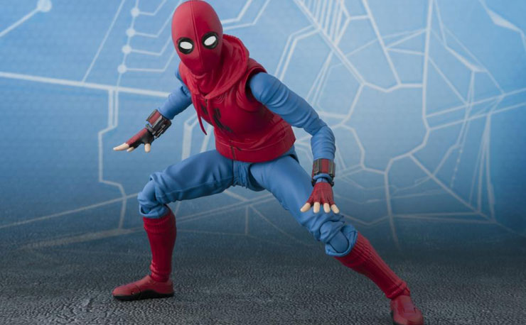 mezco spider man homecoming homemade suit