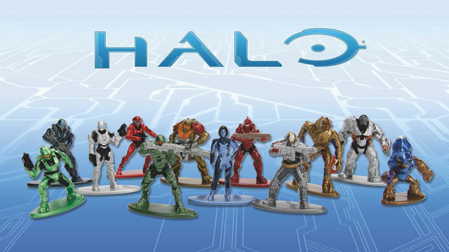 environ 4.44 cm Nouveau Halo Nano metalfigs 1.75 in die cast figures 