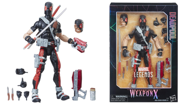 marvel legends deadpool 12 inch