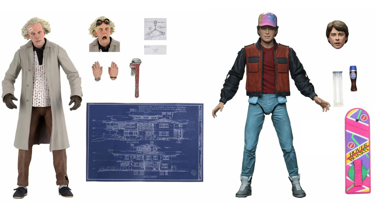 NECA Back to the Future Action Figures