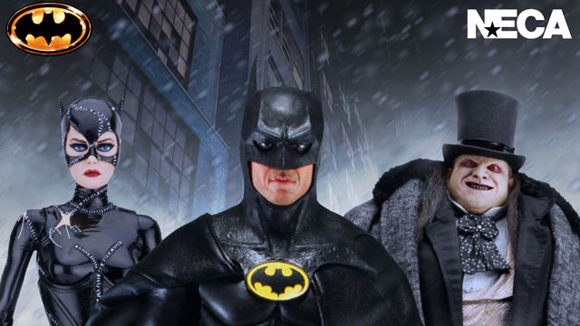 NECA Batman Catwoman Penguin Action Figure Pre Orders |  