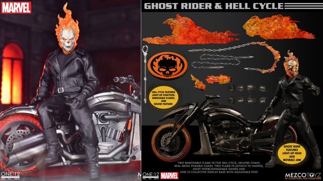 mezco-ghost-rider-figure-and-hell-cycle-set-preorder-