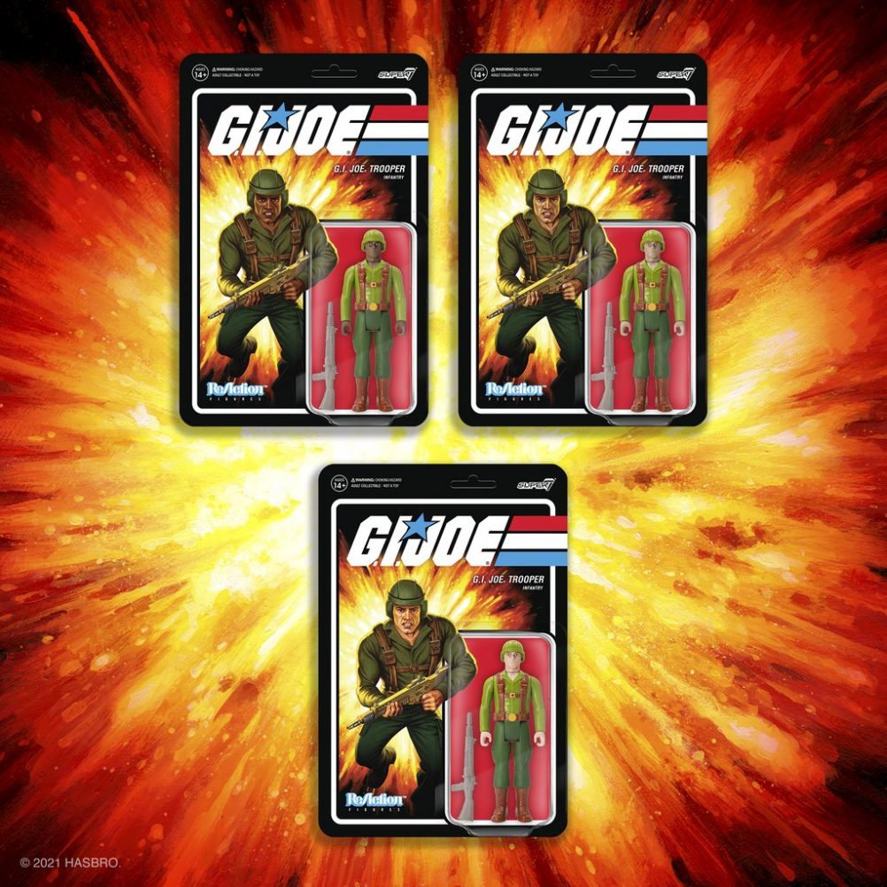 G.I. Joe ReAction Wave 2 Cobra Shocktrooper  Rifle A  Action Wave 2 Cobra Shocktrooper Rifle A Action Figure