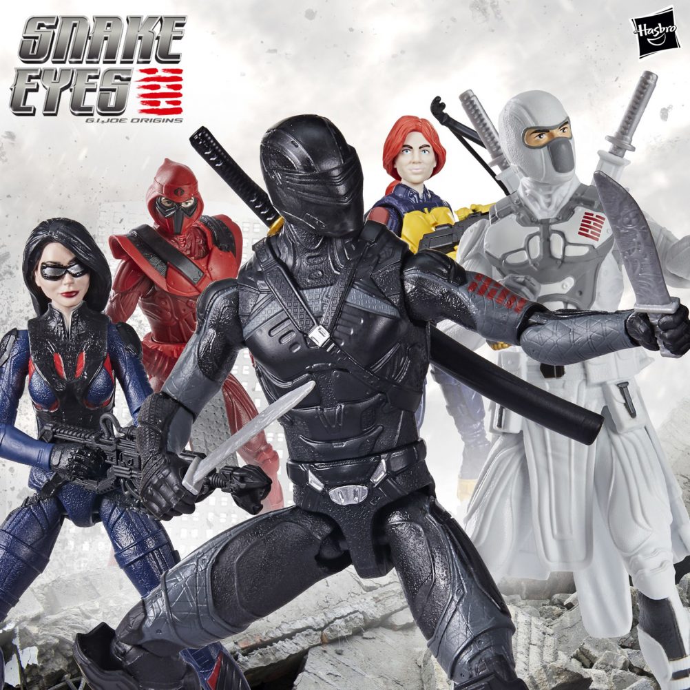 GI Joe Snake Eyes Movie Core Action Figures