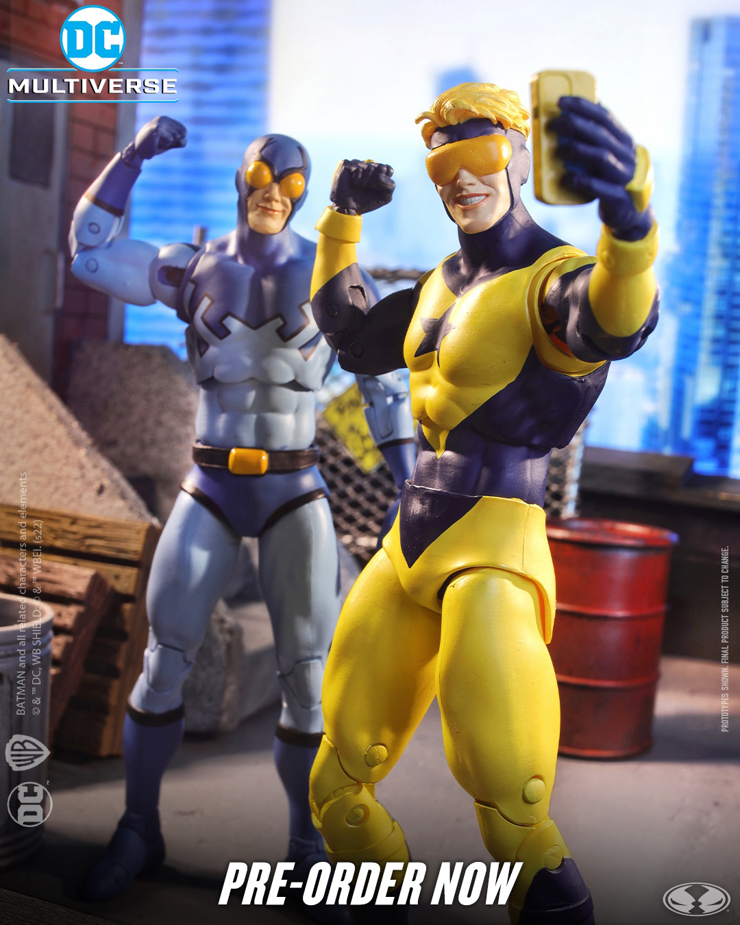 McFarlane Toys announces Booster Gold and Blue Beetle 2-pack