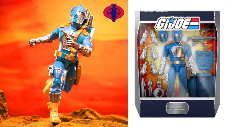 G.I. JOE ULTIMATES! Cobra B.A.T. (Comic Blue Colorway) 7-Inch Action ...