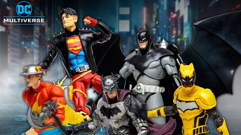 DC Multiverse: Kingdom Come Armored Batman, Kon-El Superboy, Gladiator ...