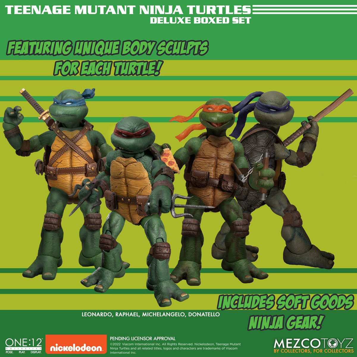 TMNT-One-12-Collective-Deluxe-Boxed-Set-Action-FIgures-Mezco-Toyz