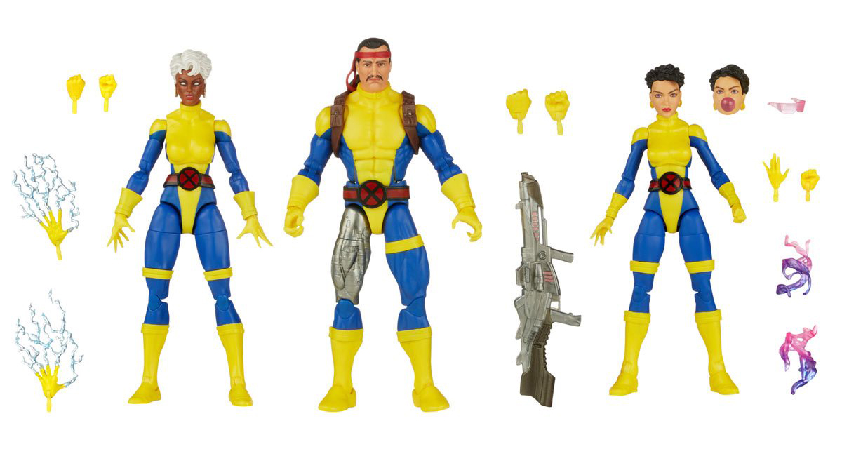 X-Men-60th-Anniversary-Marvel-Legends-Forge-Storm-Jubilee-Action-Figures