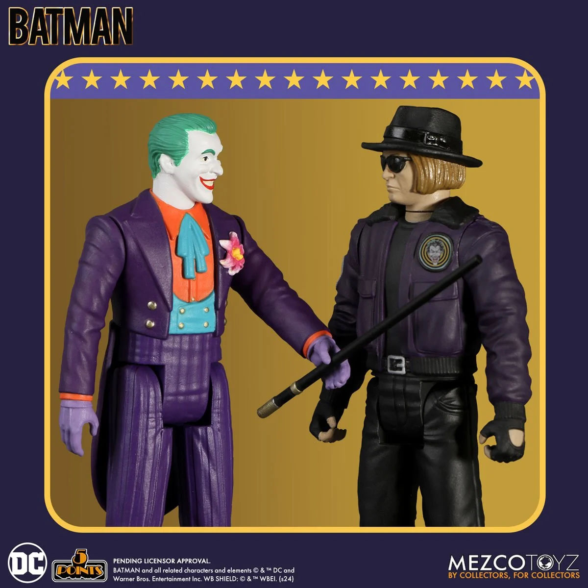 Batman 89 Mezco 5 Points Action Figures 11