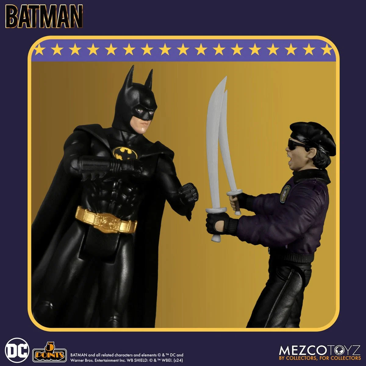 Batman 89 Mezco 5 Points Action Figures 12