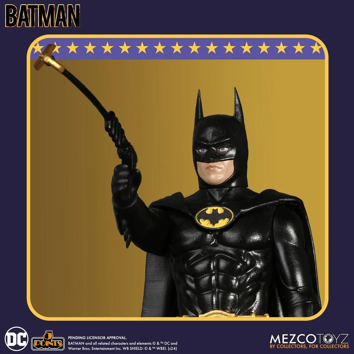 Batman 89 Mezco 5 Points Action Figures 6