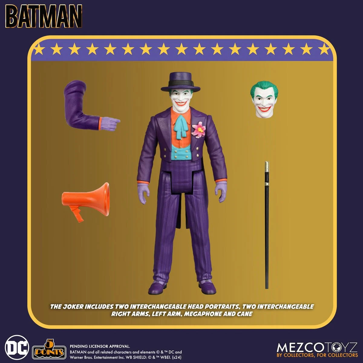 Batman 89 Mezco 5 Points Action Figures 7