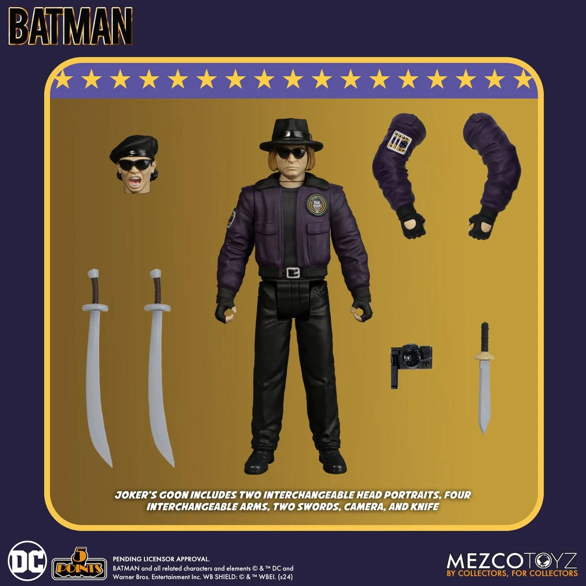 Batman 89 Mezco 5 Points Action Figures 9