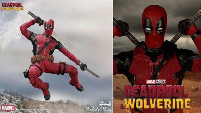 Deadpool and Wolverine Mezco One 12 Collective Deadpool Action Figure