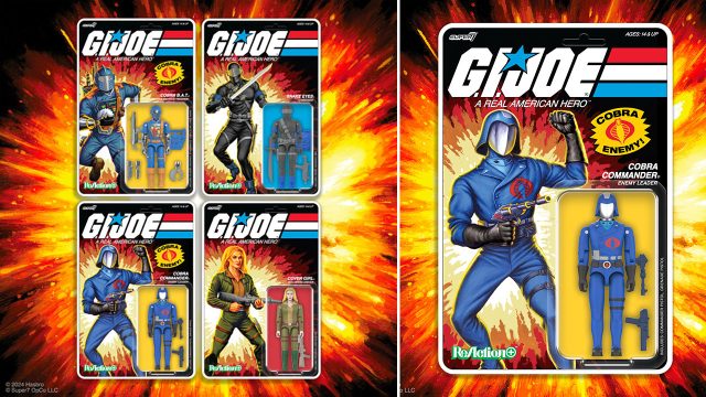 GI Joe Super7 Reaction+ Wave 1 Action Figures