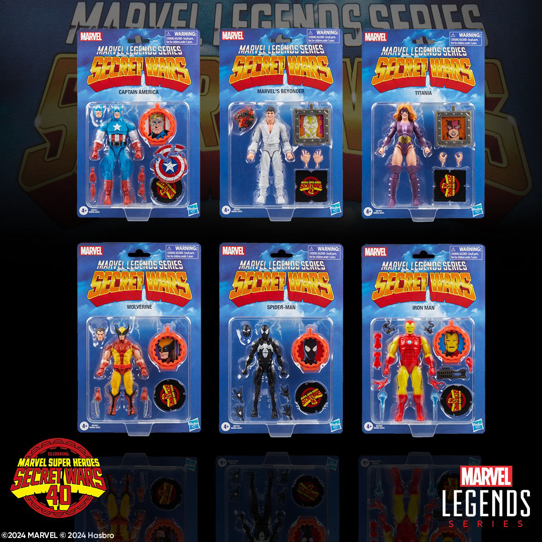 Marvel Legend Secret Wars Wave 1 Action Figures