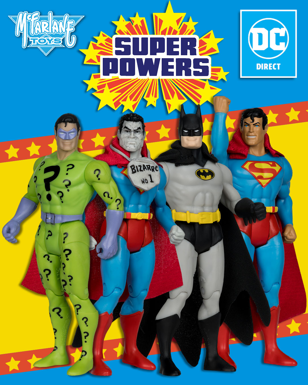 McFarlane Toys DC Super Powers Wave 9 Action Figures