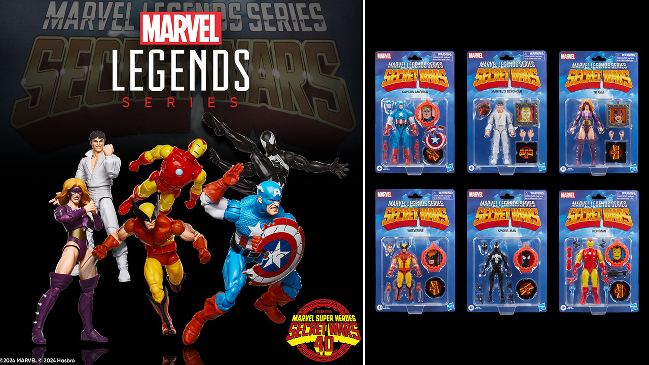 Secret Wars Marvel Legends Action Figures Wave 1