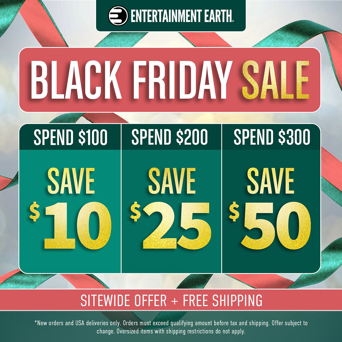 Entertainment Earth Black Friday 2024 Sale Action Figures and Toy Collectibles