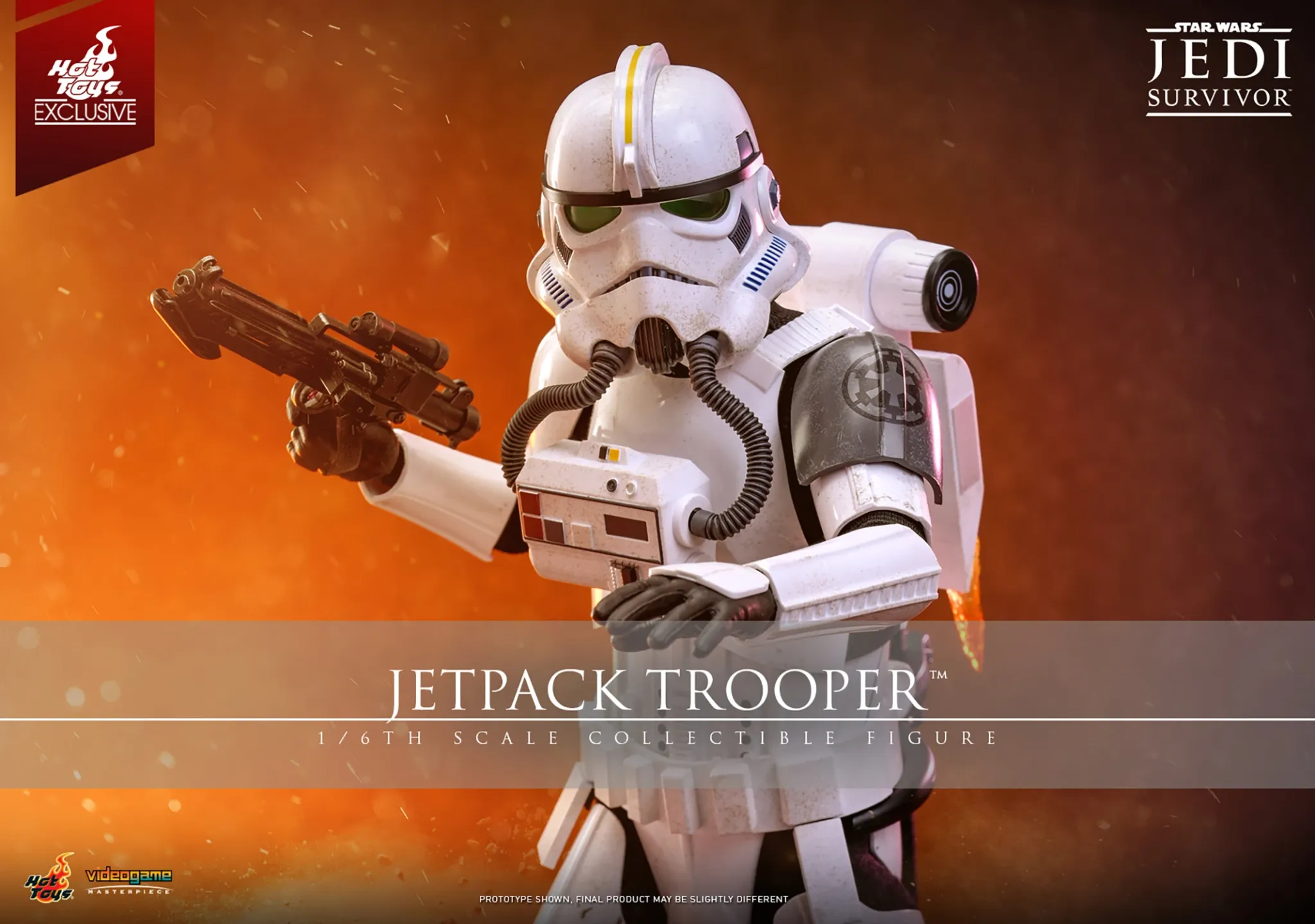 Hot Toys Star Wars Jedi: Survivor Jetpack Trooper sixth-scale figure