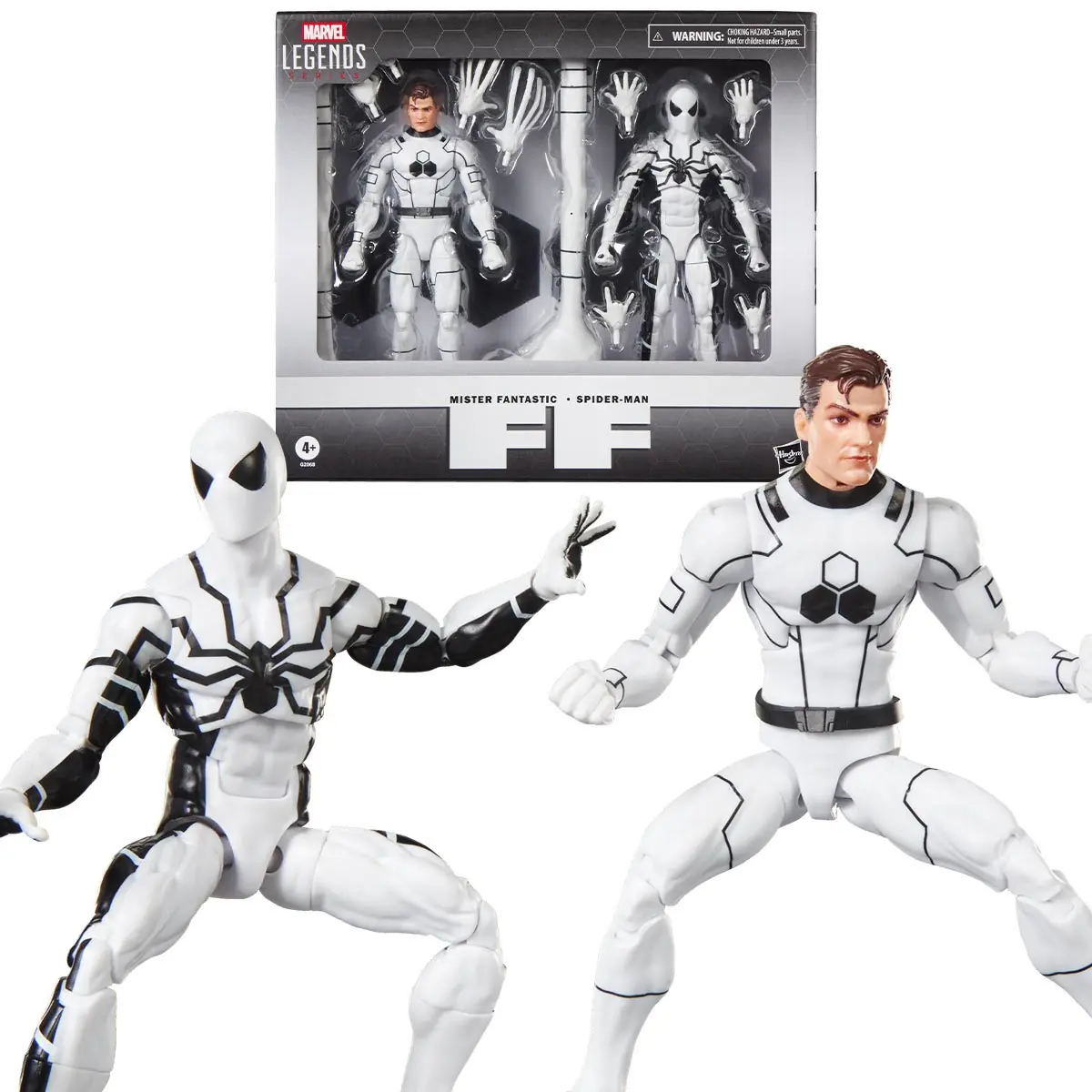 Marvel Legends Future Foundation Mister Fantastic and Spider-Man two-pack