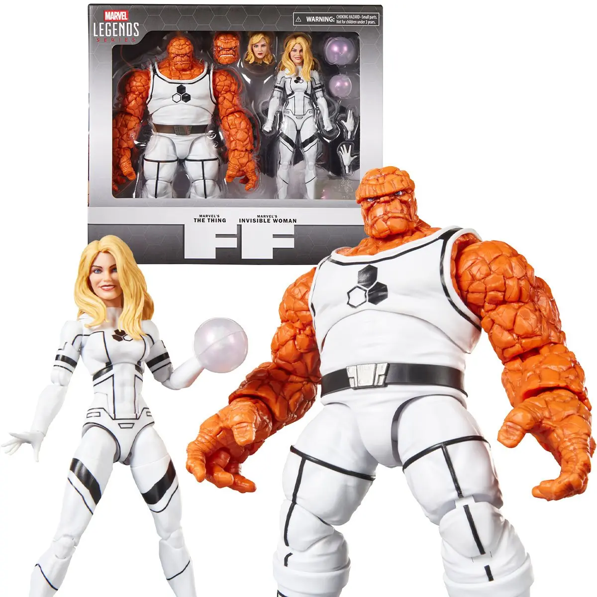 Marvel Legends Future Foundation The Thing and Invisible Woman two-pack