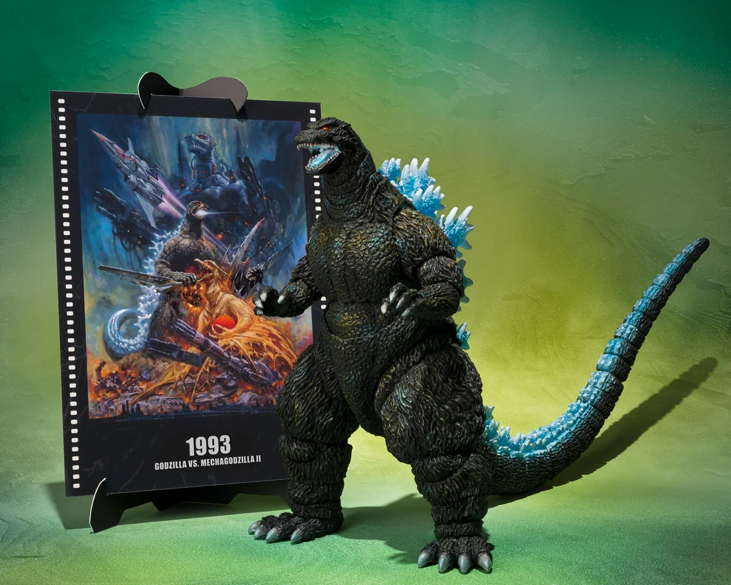 S.H.MonsterArts Godzilla Poster Coloring Version Movie Graphic Plus action figure